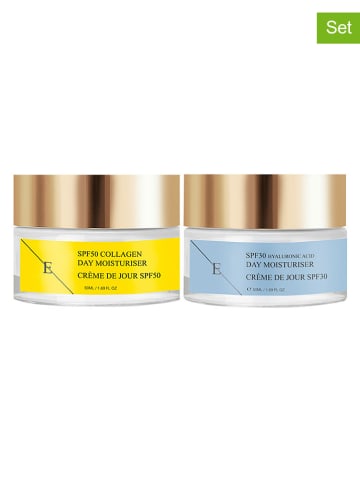 ErthSkin 2er-Set: Tagescremen ''Hyaluronic Acid + Collagen'' - 2x 50 ml