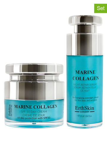 ErthSkin 2tlg. Gesichtspflege-Set ''Marine Collagen''