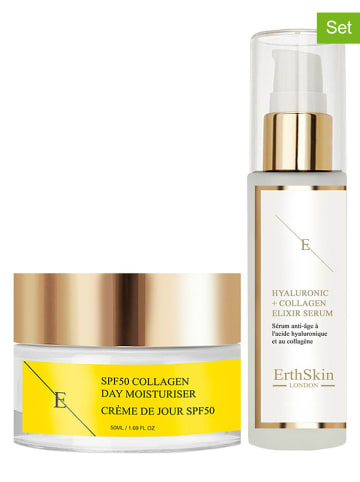 ErthSkin 2tlg. Gesichtspflege-Set ''Collagen & Hyaluronic Acid + Collagen''