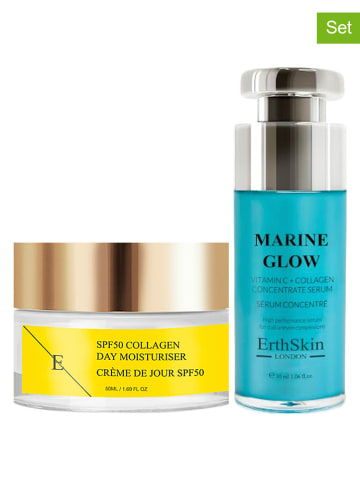 ErthSkin 2-częściowy zestaw "Vitamin C + Collagen" do pielęgnacji twarzy