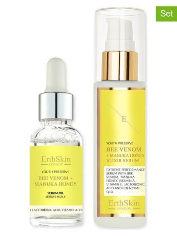 ErthSkin 2tlg. Gesichtspflege-Set ''Bee Venom + Manuka Honey''