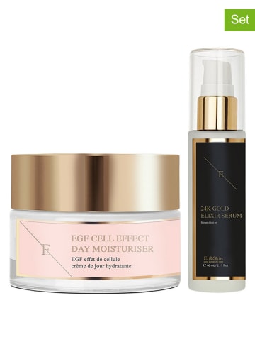 ErthSkin 2-częściowy zestaw "24k Gold + EGF Cell Effect" do pielęgnacji twarzy