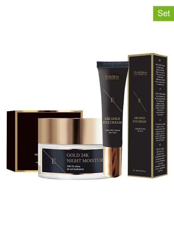 ErthSkin 2-delige gezichtsverzorgingset ''24K Gold''