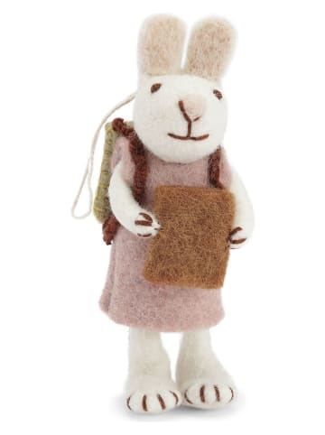 Gry & Sif Decofiguur "Bunny" crème/beige - (L)14 cm
