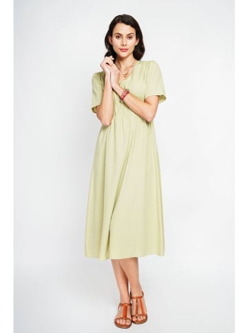 Le Jardin du Lin Sukienka w kolorze jasnozielonym