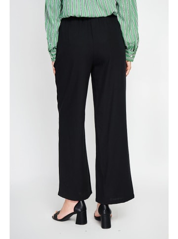 Le Jardin du Lin Hose in Schwarz