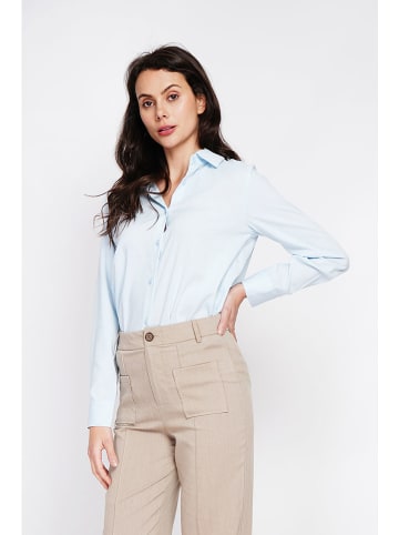 Le Jardin du Lin Blouse lichtblauw
