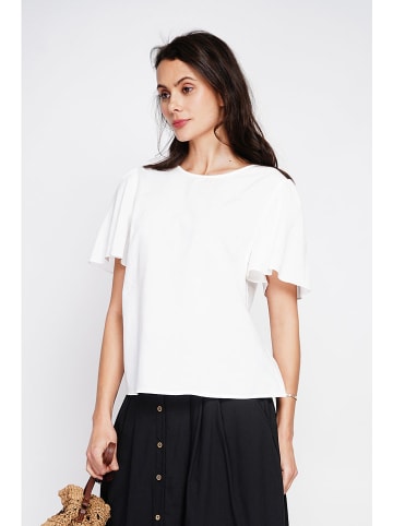 Le Jardin du Lin Blouse wit