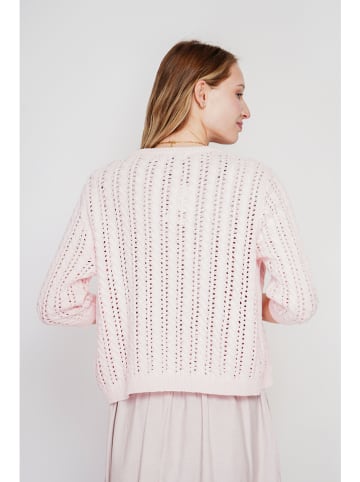 Le Jardin du Lin Cardigan in Rosa