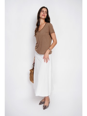 Le Jardin du Lin Shirt lichtbruin