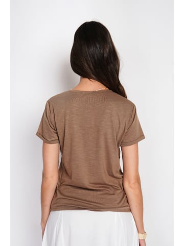 Le Jardin du Lin Shirt lichtbruin