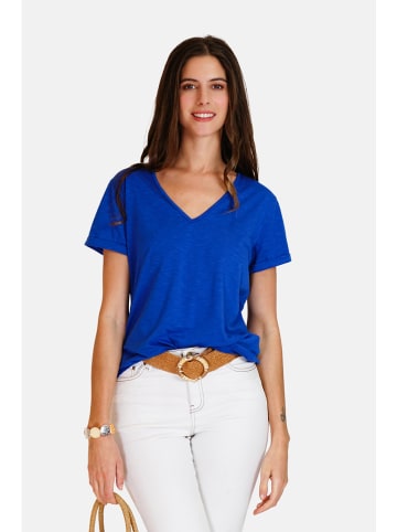 Le Jardin du Lin Shirt blauw