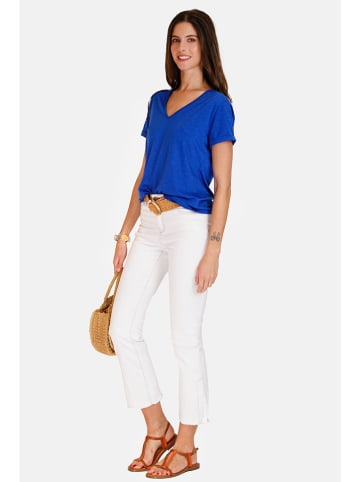 Le Jardin du Lin Shirt in Blau