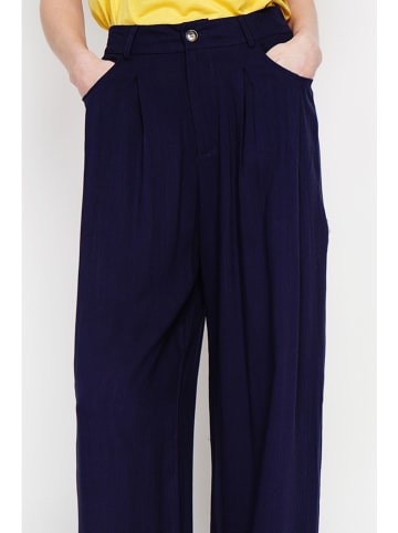 Le Jardin du Lin Broek donkerblauw