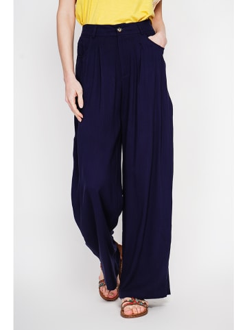 Le Jardin du Lin Broek donkerblauw