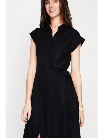 Le Jardin du Lin Kleid in Schwarz