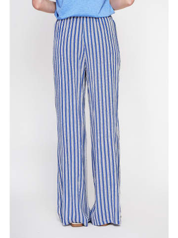 Le Jardin du Lin Broek blauw