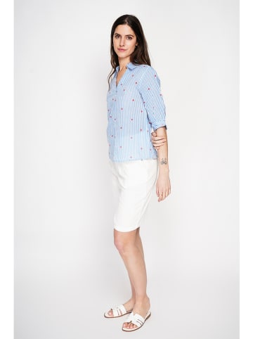 Le Jardin du Lin Blouse lichtblauw