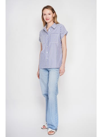 Le Jardin du Lin Bluzka w kolorze niebieskim