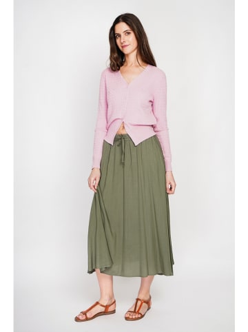 Le Jardin du Lin Cardigan in Rosa