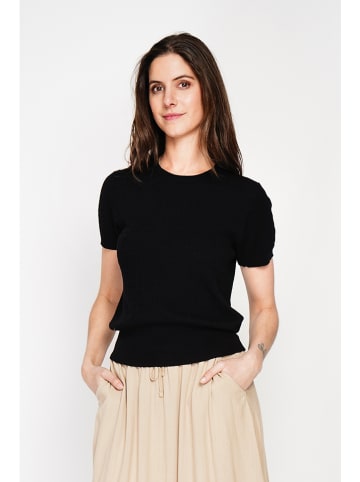 Le Jardin du Lin Pullover in Schwarz