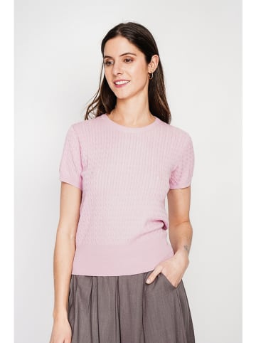 Le Jardin du Lin Pullover in Rosa