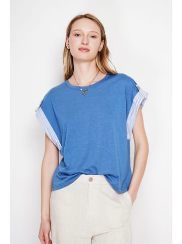Le Jardin du Lin Shirt blauw