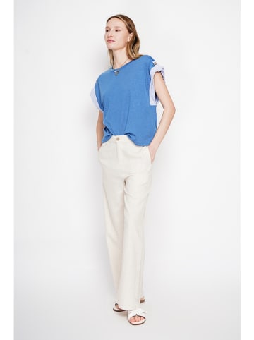 Le Jardin du Lin Shirt blauw