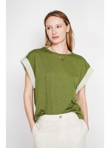 Le Jardin du Lin Shirt in Khaki