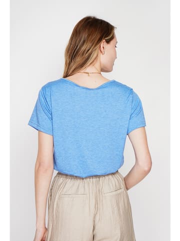 Le Jardin du Lin Shirt lichtblauw