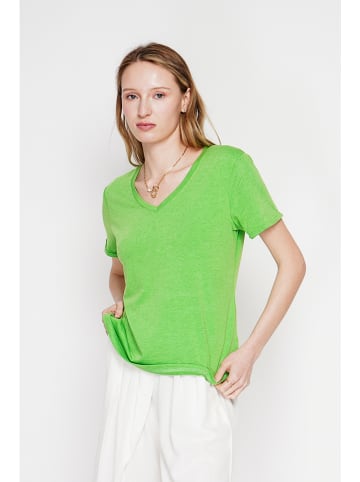 Le Jardin du Lin Koszulka w kolorze zielonym