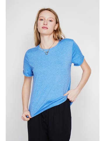 Le Jardin du Lin Shirt in Hellblau