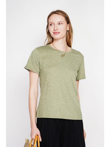 Le Jardin du Lin Shirt in Khaki
