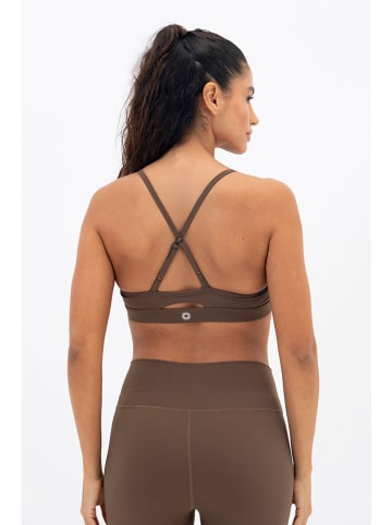 Onamaste Sport-BH "Geneva" in Braun - Low