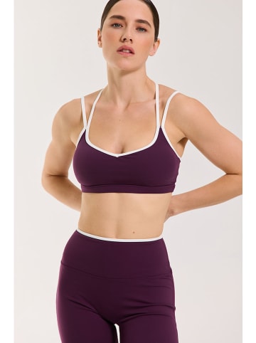 Onamaste Sport-BH "Yska" in Pflaume