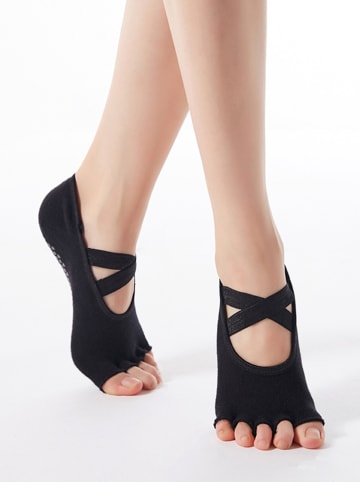 Onamaste Yoga-Socken in Schwarz