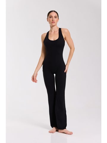 Onamaste Yoga-Onesie "Reva" in Schwarz