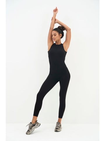 Onamaste Yoga-Onesie "Ambre" in Schwarz