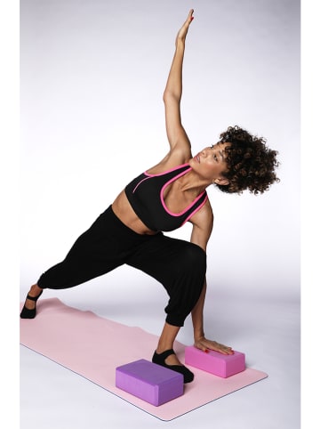 Onamaste Yoga-Block in Pink - (L)23,5 x (B)15 x (T)8 cm