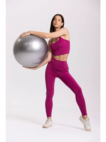 Onamaste Trainingsleggings "Mantra" in Pink