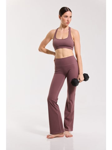 Onamaste Legginsy sportowe "Flair Stella" w kolorze fiołkowym