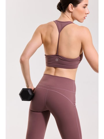 Onamaste Legginsy sportowe "Flair Stella" w kolorze fiołkowym