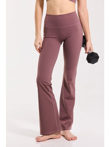 Onamaste Legginsy sportowe "Flair Stella" w kolorze fiołkowym