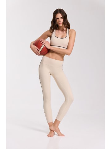 Onamaste Trainingsleggings "Becky" in Creme
