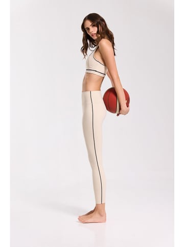 Onamaste Trainingsleggings "Becky" in Creme