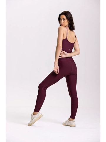 Onamaste Trainingsleggings "Lotus" in Boreaux