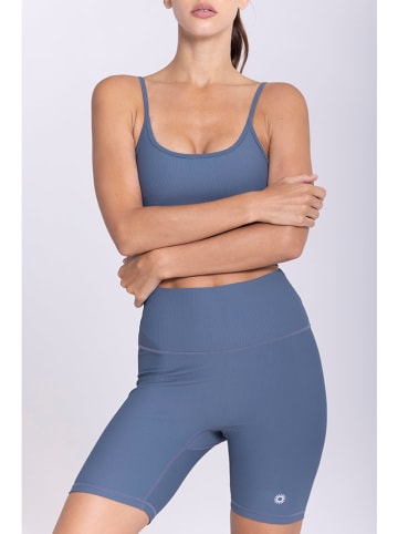 Onamaste Szorty sportowe w kolorze niebieskim