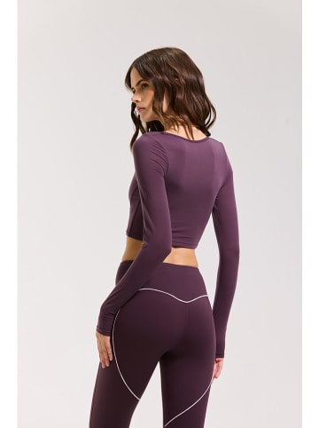 Onamaste Koszulka sportowa "Bluma" w kolorze fioletowym