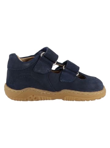 Lurchi Leren barefootenkelsandalen "Senti" donkerblauw