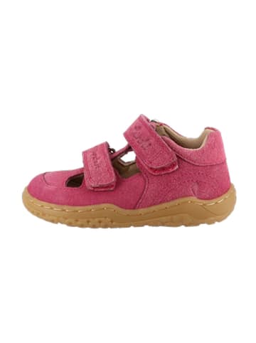 Lurchi Leren barefootenkelsandalen "Senti" roze